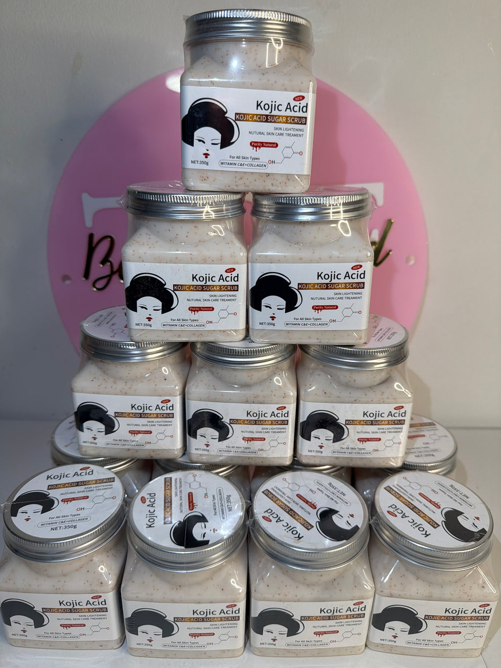 Kojic Acid Sugar Scrub