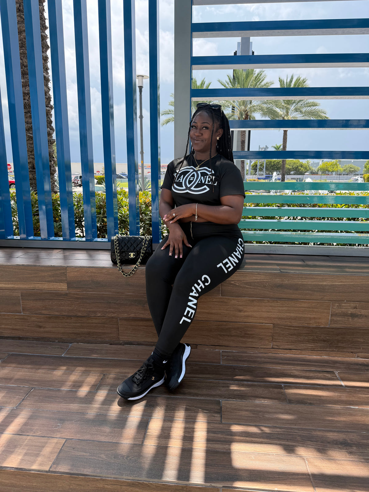 Black two piece set