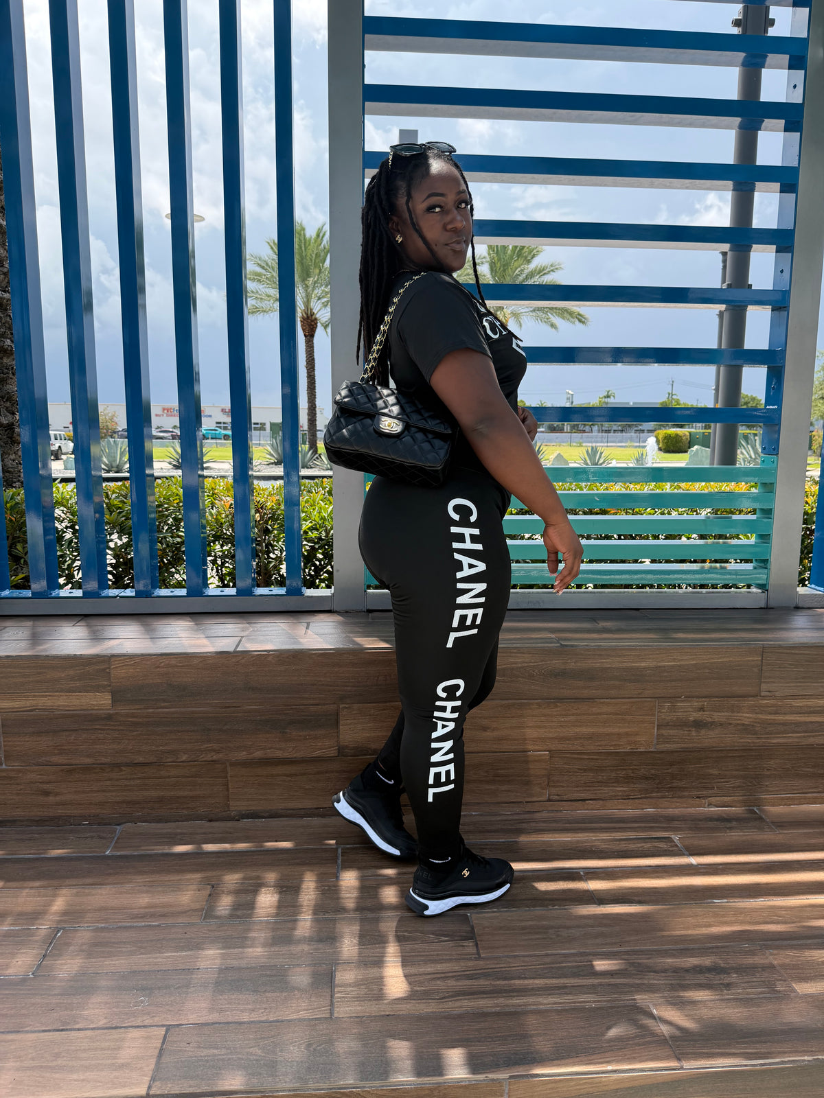 Black two piece set