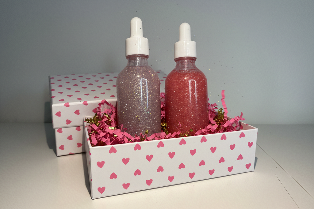 Shimmer body oil