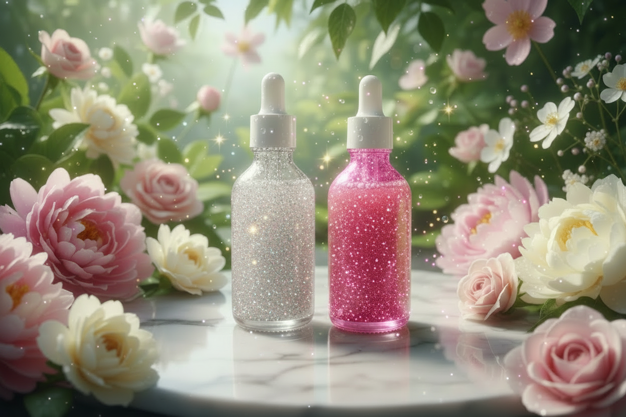 Shimmer body oil