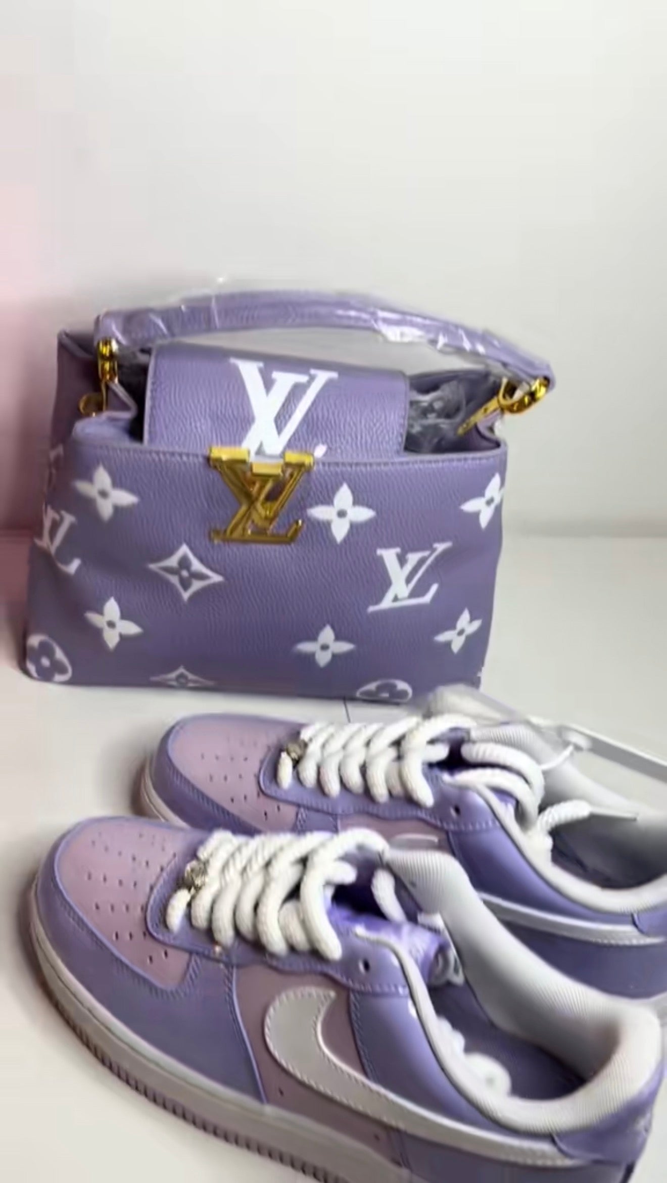 Lavender tote