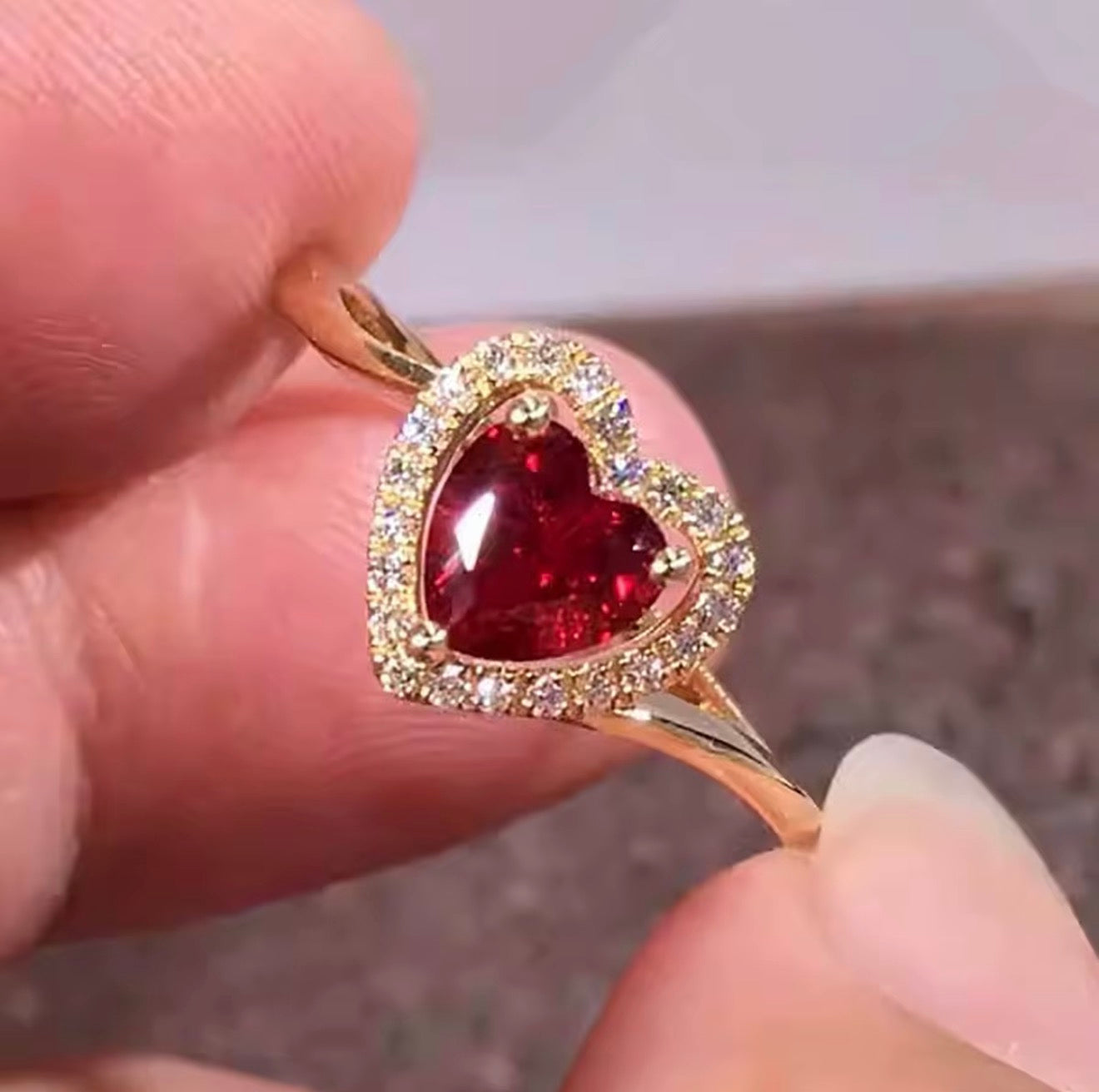 Ruby red