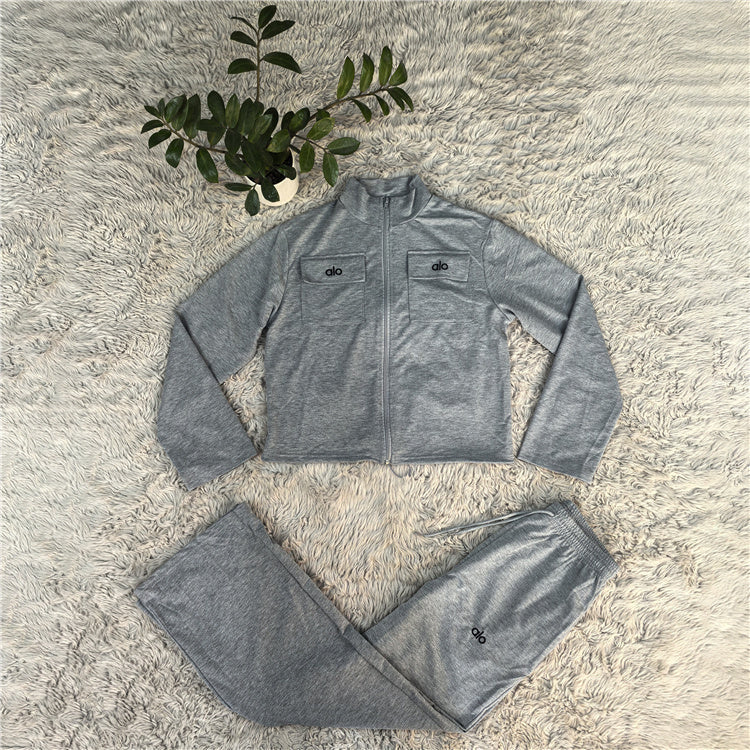 Luxe Zip-Up Lounge Set