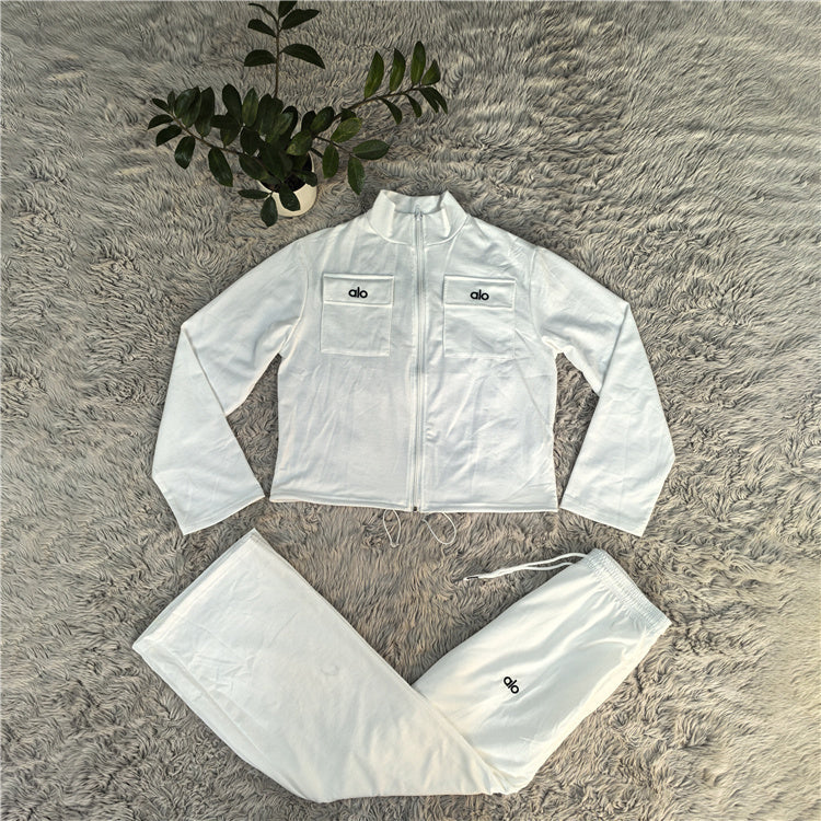 Luxe Zip-Up Lounge Set