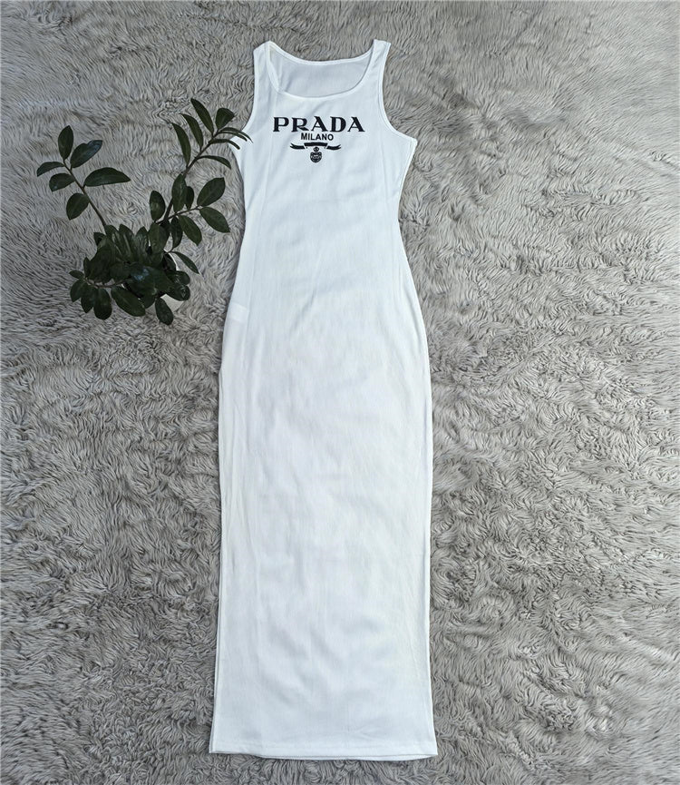 Ribbed Maxi Tank Dress