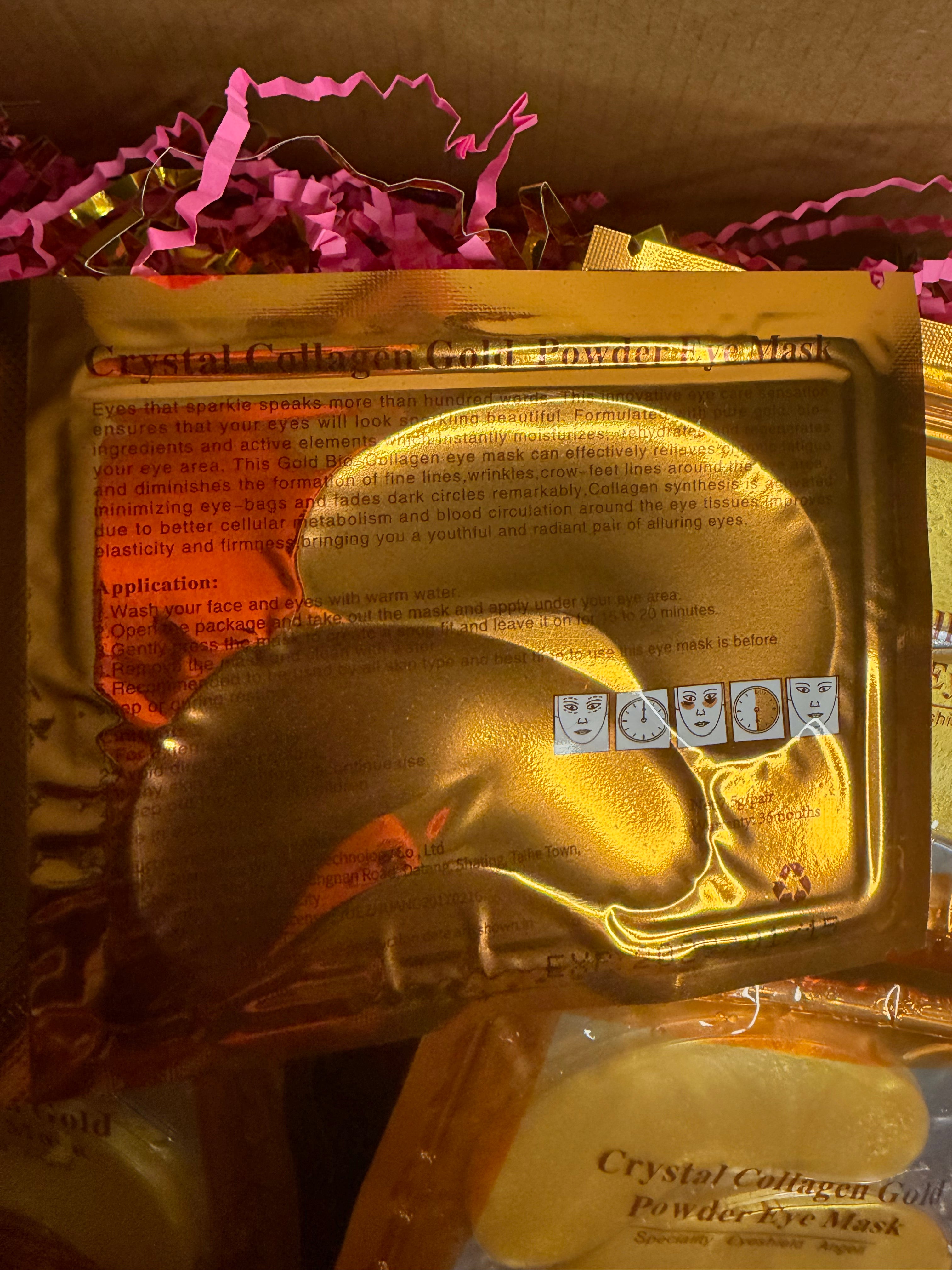 Gold eye mask (5pack)