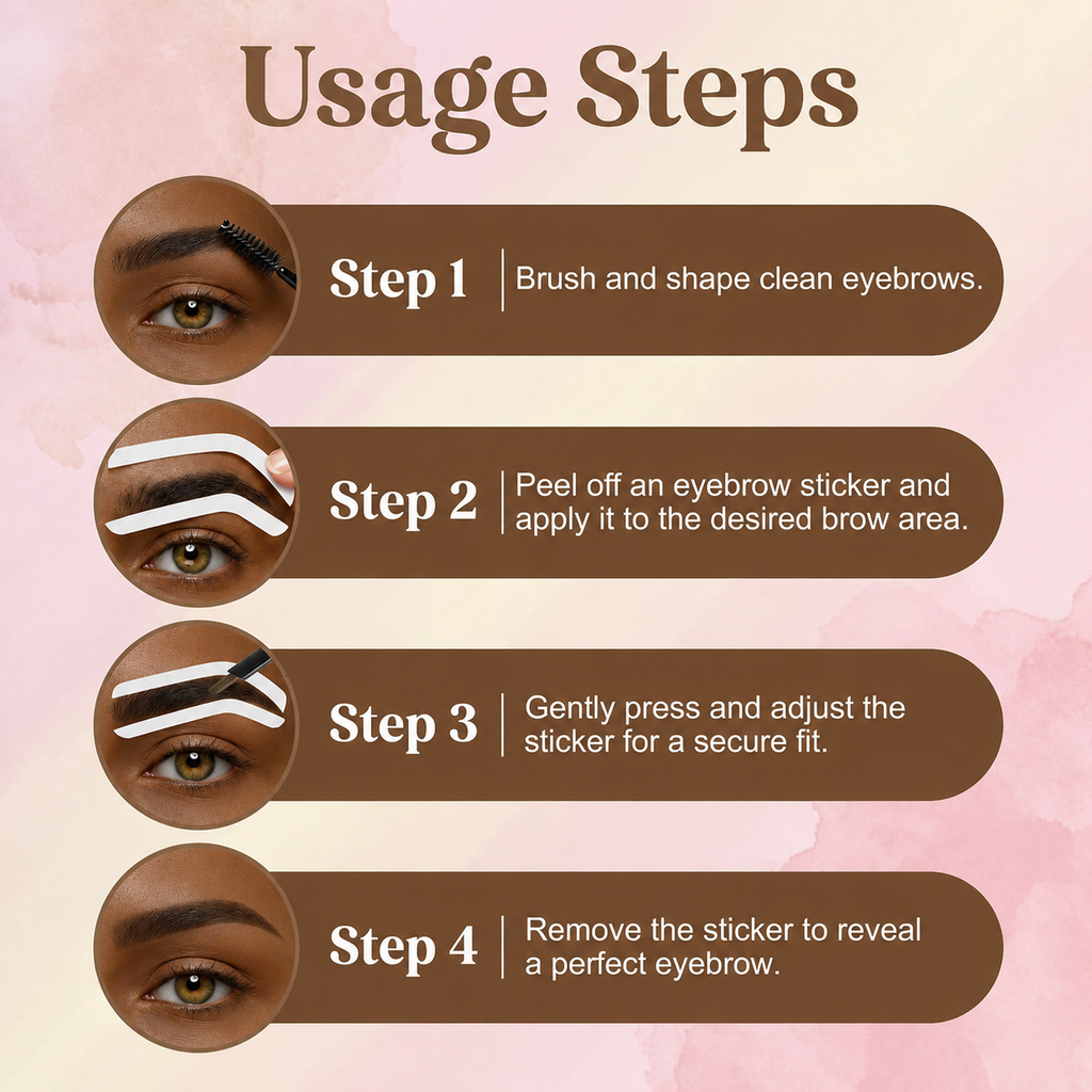Eyebrow Shaper Stencil (10pack)