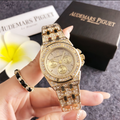 Gold Crystal Watch