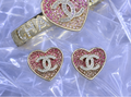 Pink Heart Jewelry Set