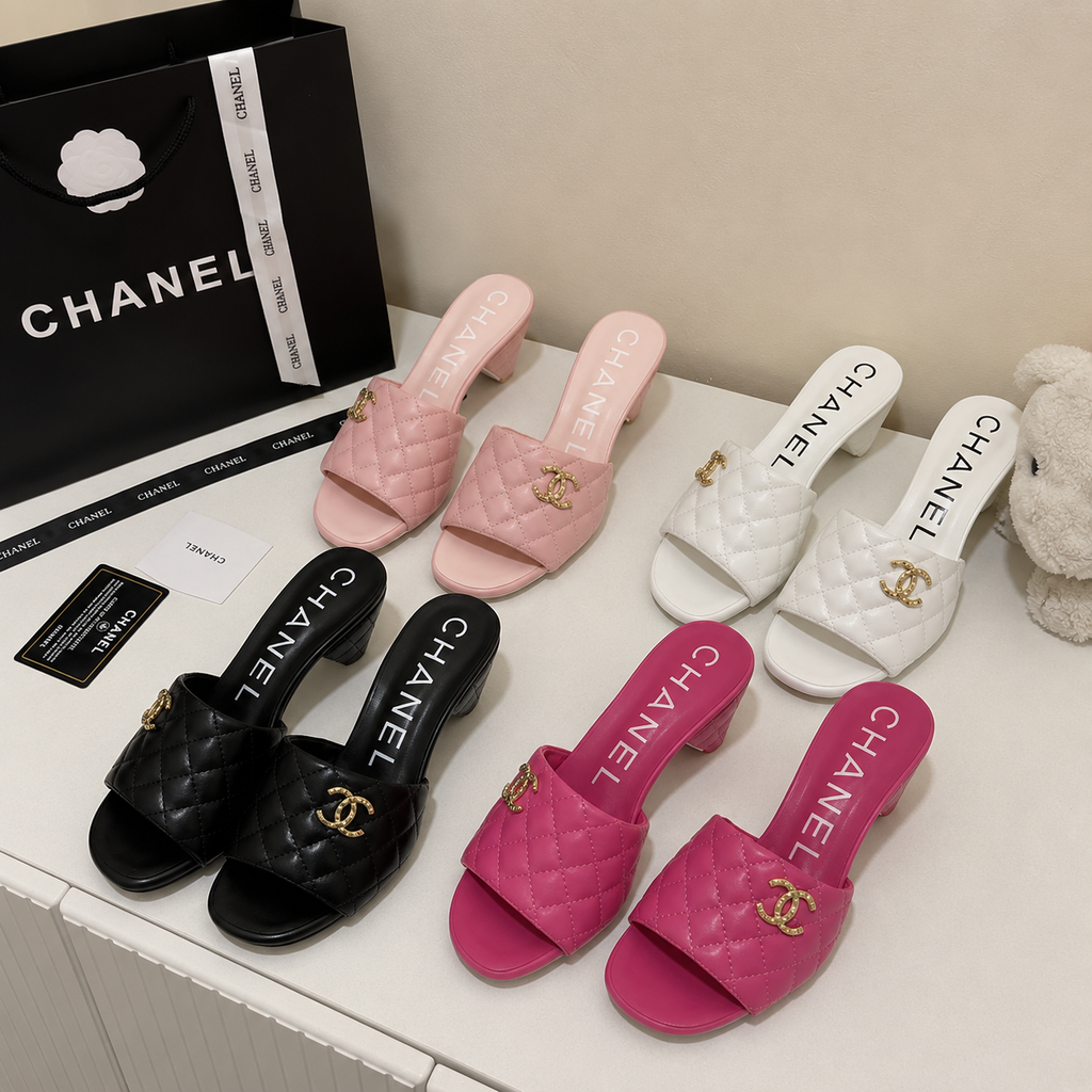 Quilted Luxe Heels
