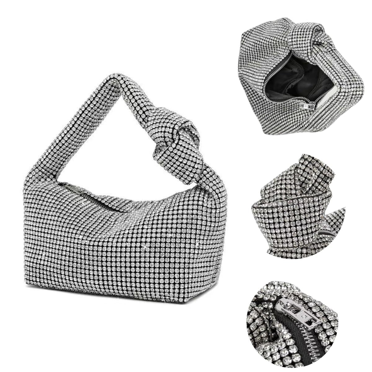 Diamond Bling Handbag (6 Colors Available) (PRE-ORDER)