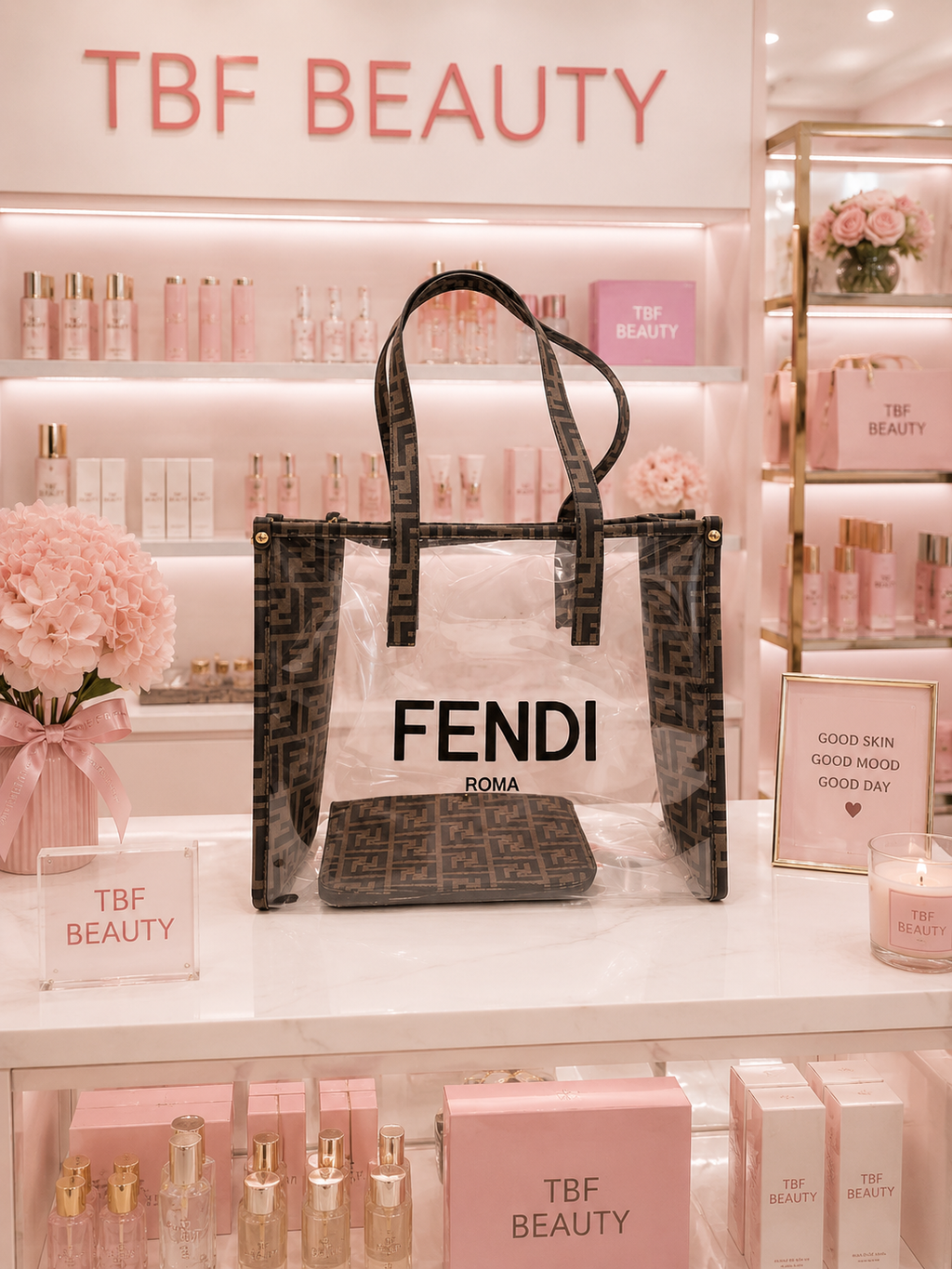 Clear Transparent Tote Bag