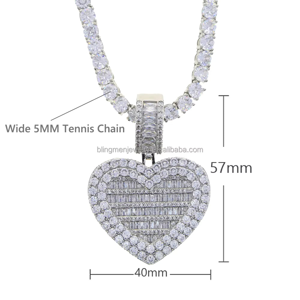 Iced Tennis Necklace Set (PRE-ORDER)