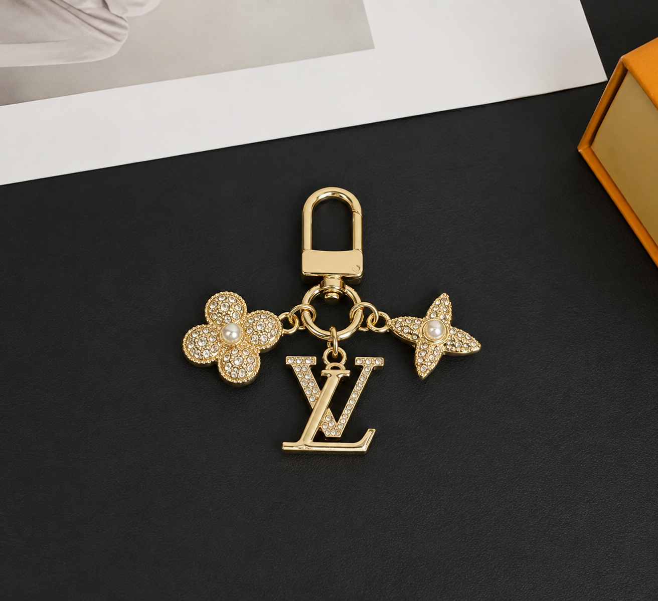 Gold Louie BagCharm