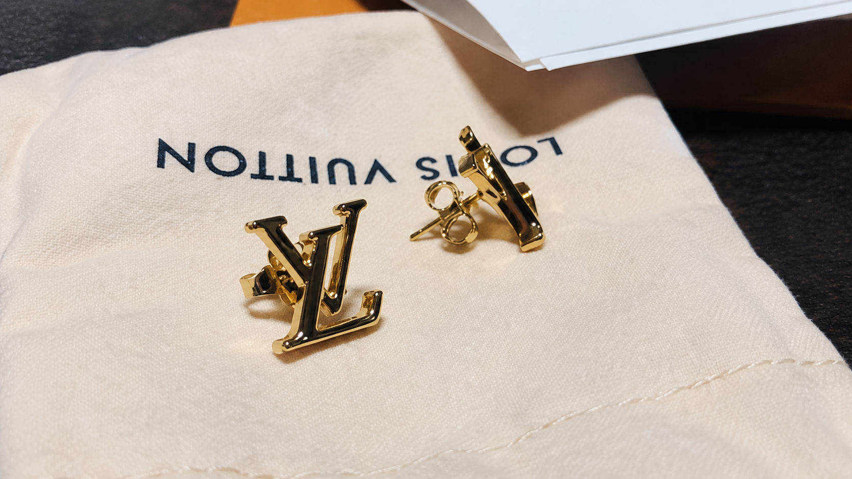 LV Stud Earrings