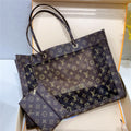 Transparent Mesh Tote Bag