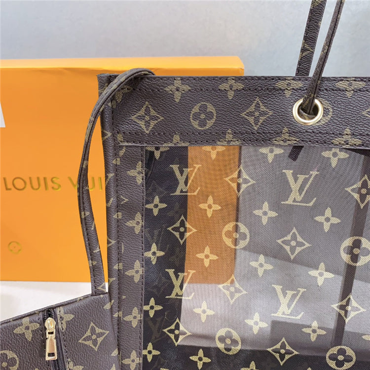 Transparent Mesh Tote Bag