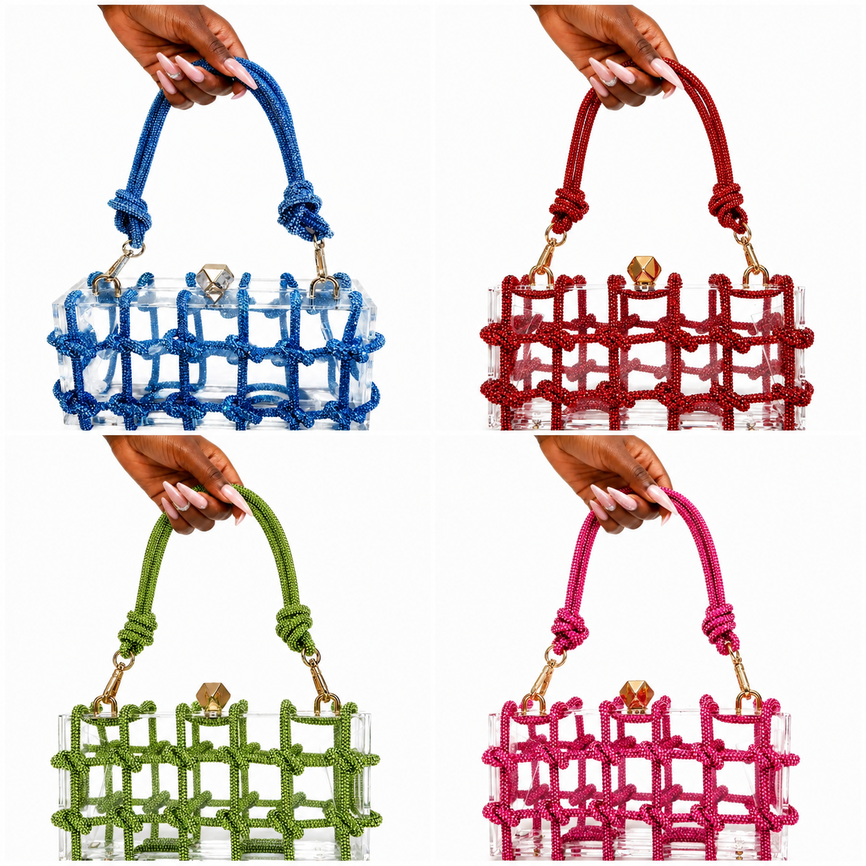 Crystal Rope Handbag